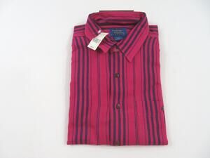New Cambridge Classics Mervyns Cotton Button Down Shirt Striped Sz L 1990s